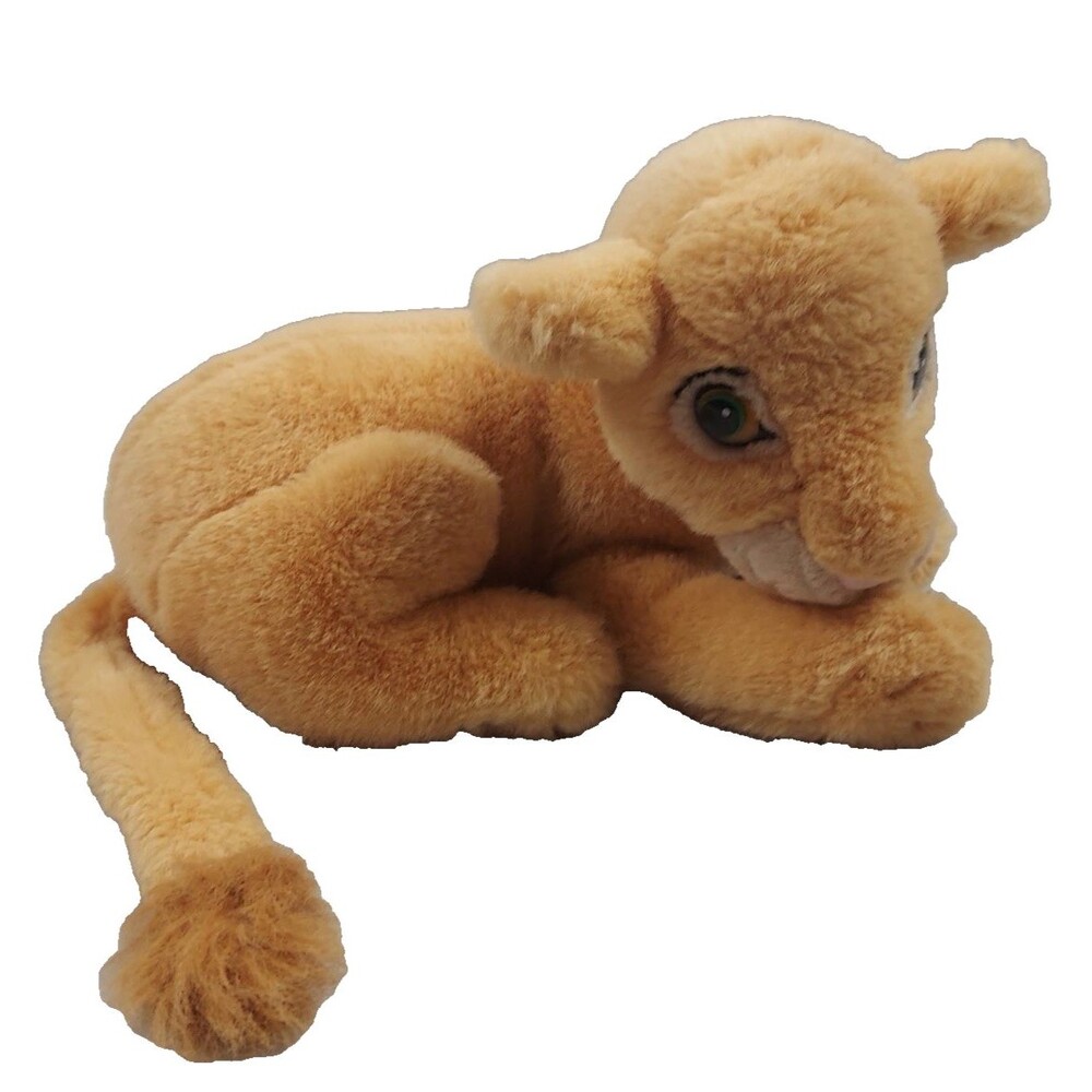 Disney Store Lion King Young Nala Plush 12 Inches Long Vintage 1990's